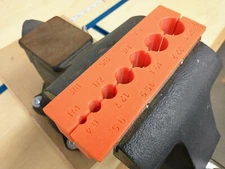 Vise Soft Jaw, Clamp, Holder for 1/8" to 1-1/2" Diameter W/Neodymium Magnets