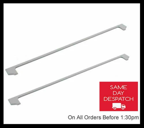 BEKO Fridge Shelf Trim Glass Edge Support Refrigerator BEKO 4851900100 x 2