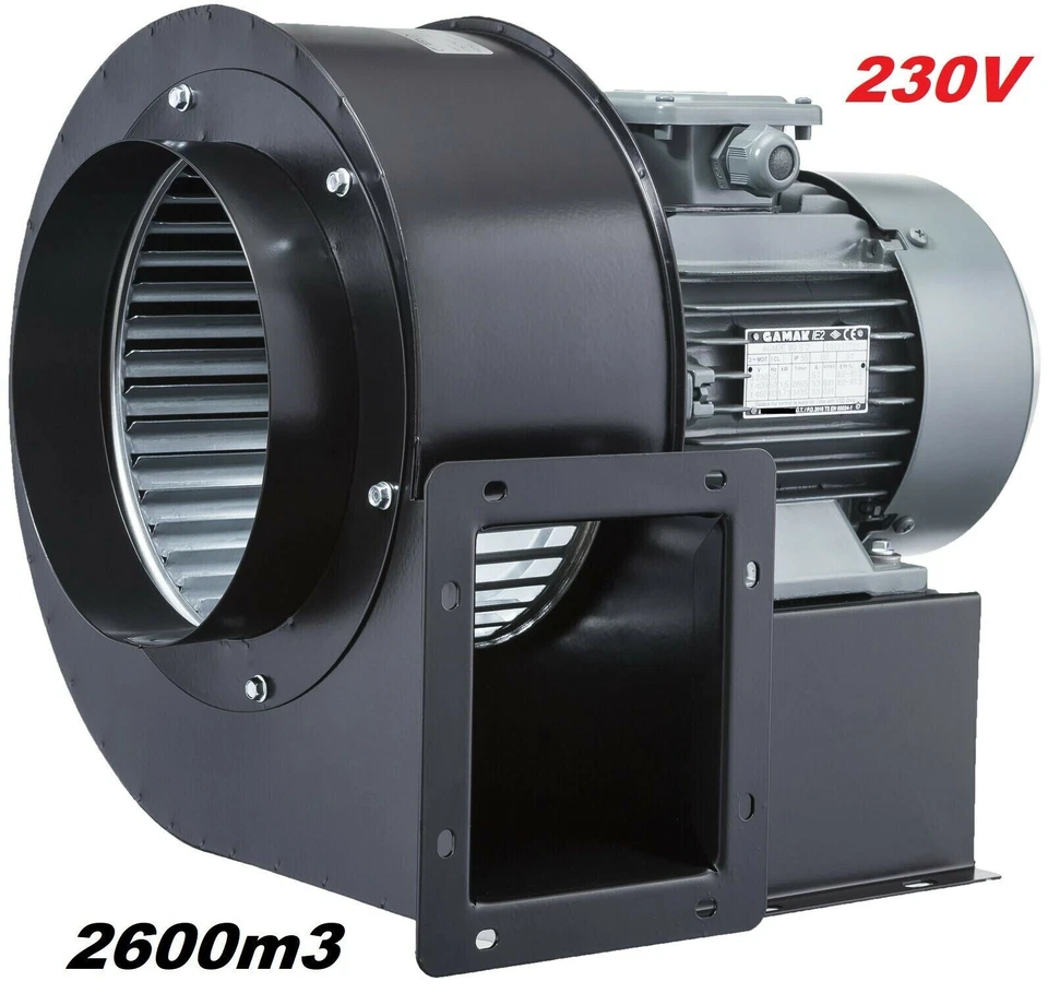 BNG Ventilatore Aspirazione 2600m³/h 230V Ventilatore Aspirazione Ventilatore
