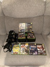 Original Xbox Bundle   Console  5 Controllers  8 Games Untested 