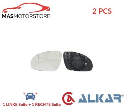 AUßENSPIEGEL SPIEGELGLAS PAAR ALKAR 6471128 2PCS P FÜR SEAT ALHAMBRA