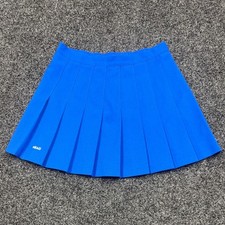 Vintage Head Royal Blue Pleated Tennis Skirt Size 14 Made in USA Sporty Retro