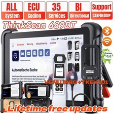 Thinkscan 689bt Obd2 Diagnostic Full System Scanner Tpmskey Programming Tools