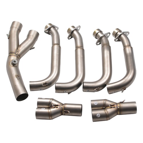 Stainless Exhaust Pipes System Header Pipes For 2006 -2020 Yamaha YZF R6 YZF-R6 - Picture 6 of 9