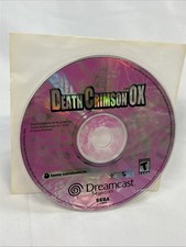 Death Crimson OX (Sega Dreamcast, 2001)- Authentic VG Condition