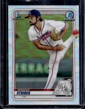 Spencer Strider 2020 Bowman Draft Chrome #BD-20 Refractor B