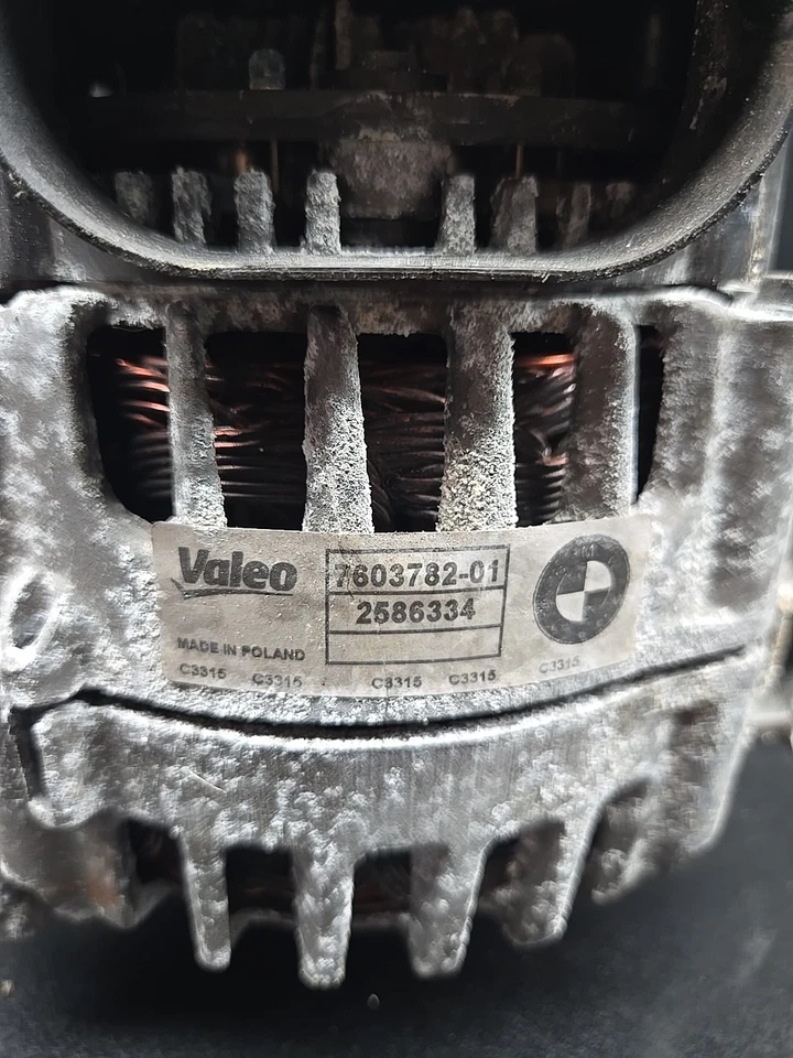 BMW F01 550i 650i 750LI 750i 2007-2013 alternador generador 230 amperios OEM 7603782 Foto 2 de 4