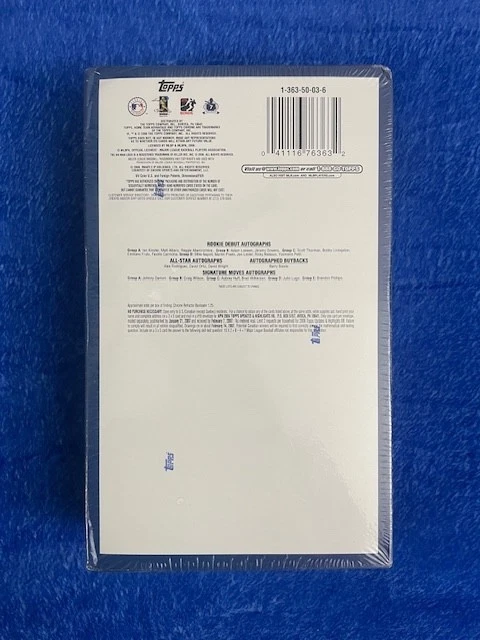 2006 TOPPS UPDATES & HIGHLIGHTS BASEBALL FACTORY SEALED HOBBY BOX 36 Packs - Image 4 of 4