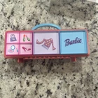 Vintage 1999 Mattel Barbie Accessories Shoes Case with Handle 9" Tara Pink