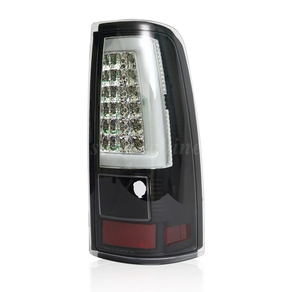 Clear For 2003-2006 Chevy Silverado 1500 2500 3500 LED Tail Lights Brake Lamps - Image 2 of 4