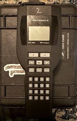 Motorola KVL 3000 with Extras