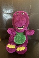 Barney Vintage Purple Dinosaur Plush Doll 1997