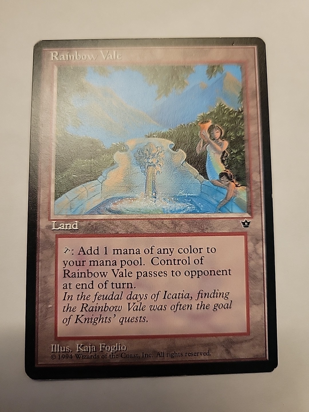 MTG - Rainbow Vale - Fallen Empires - Land