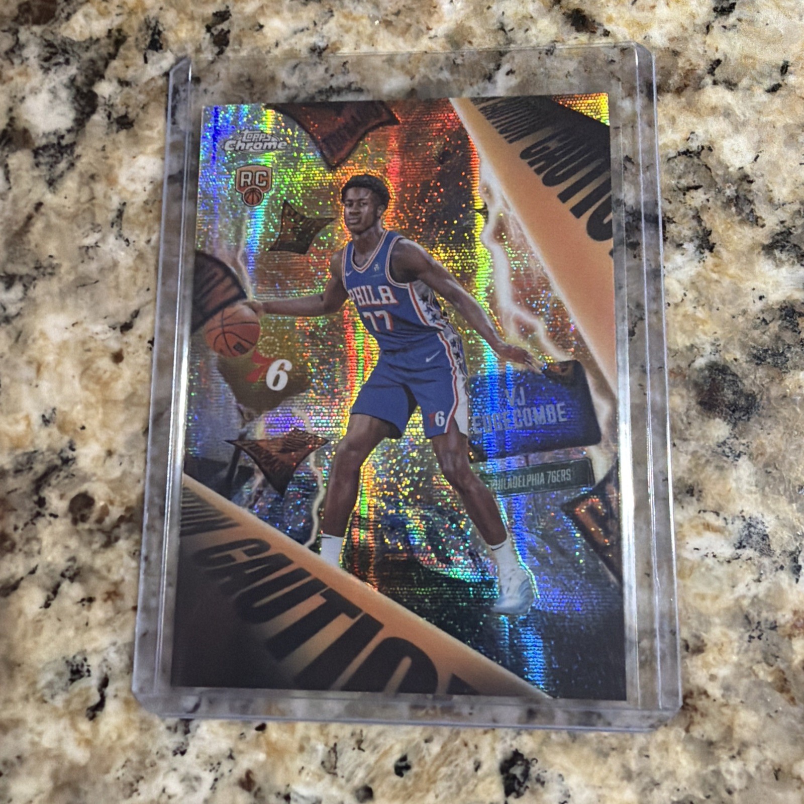2025 Topps Chrome Basketball VJ EDGECOMBE RC Advisory CASE HIT SSP!!