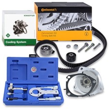 CONTINENTAL ZAHNRIEMENSATZ + INA WASSERPUMPE FÜR OPEL VECTRA C ZAFIRA 1.9 CDTI 