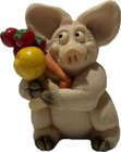 Piggin Together In Love 2005 David Corbridge Handmade Figurine