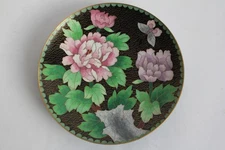 China Chrysanthemum Partitioned Enamel Plate (46743)
