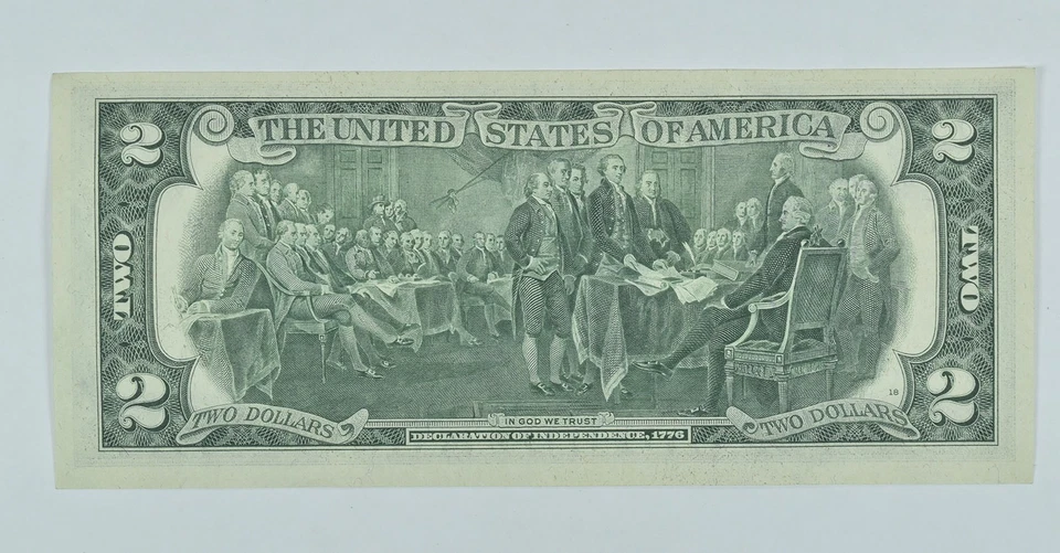 1976 $2 FRN Note First Day of Issue Stamp - Liberty Bell Stamp *3771 - Image 2 of 4