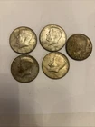 Lot Of (5) 1968-D Kennedy Half Dollar - 40% Silver
