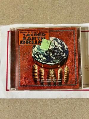 David & Steve Gordon - Sacred Earth Drums CD 1998 Native Flute New Age Sequoia