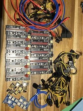 Lot Of GPU Rise PCI-E 1x to 16x Powered USB3.0 GPU Riser Extender SATA