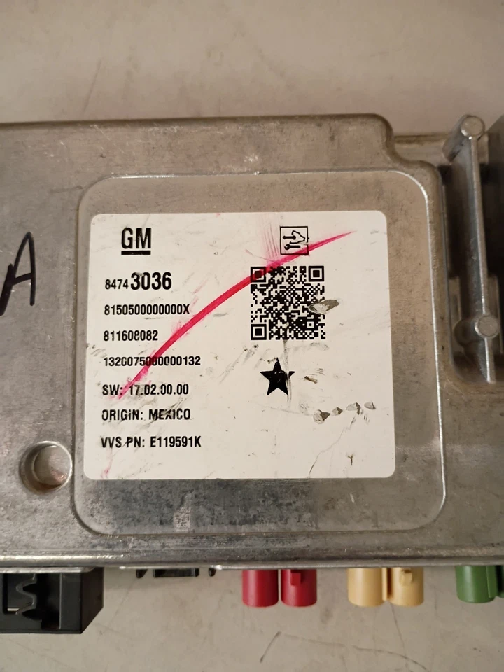 2019-2022 GMC Sierra 3500 Chassis Brain Box Communication 84743036 - Image 2 of 4