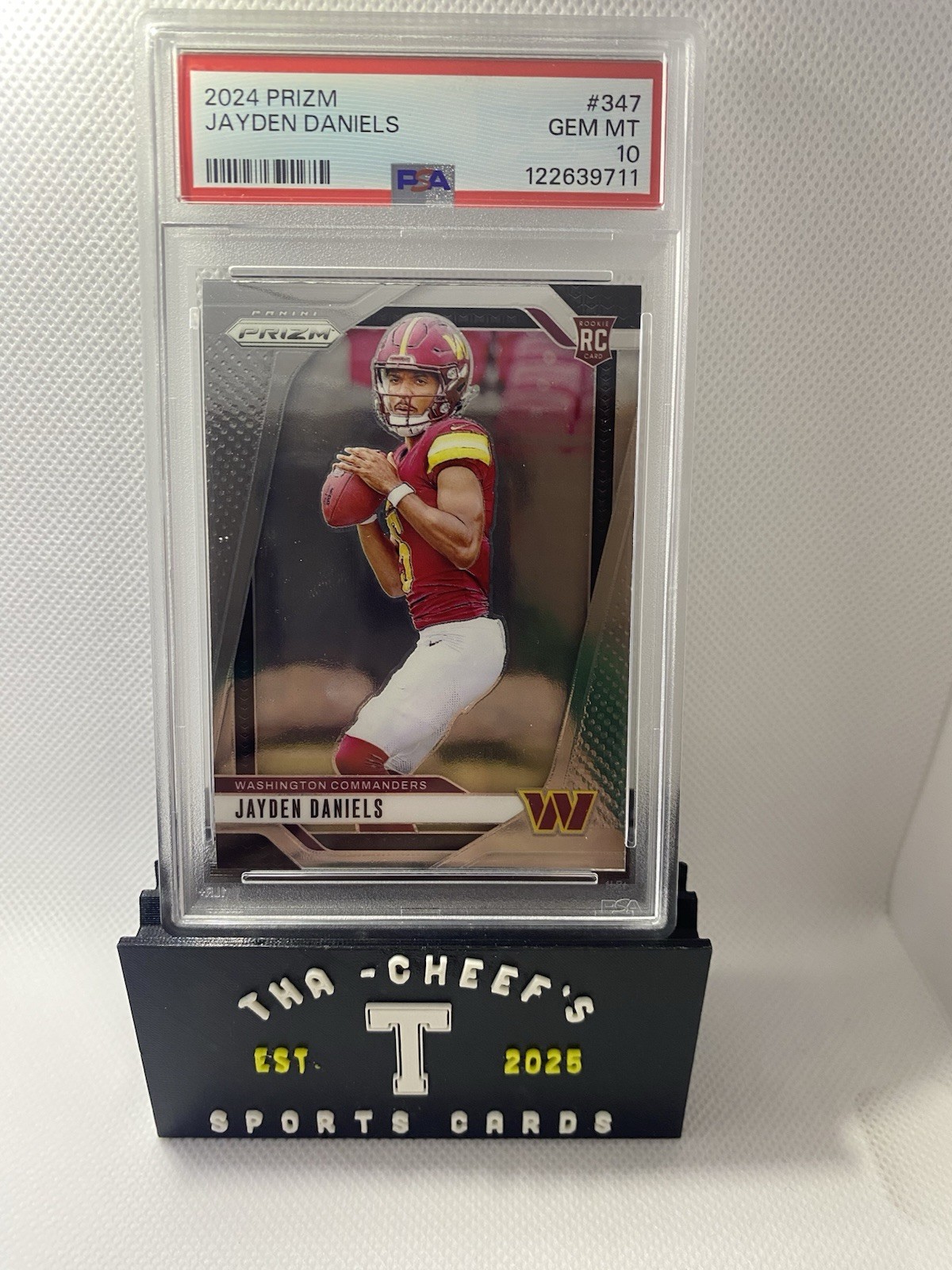 2024 Panini Prizm Rookies Jayden Daniels #347 PSA 10 💎