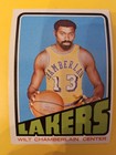 1972-73 Topps #1 Wilt Chamberlain - Los Angeles Lakers (EX-NRMT) RT