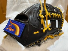 Japan-made Rigid Baseball Glove Custom Replaced Lacing Used