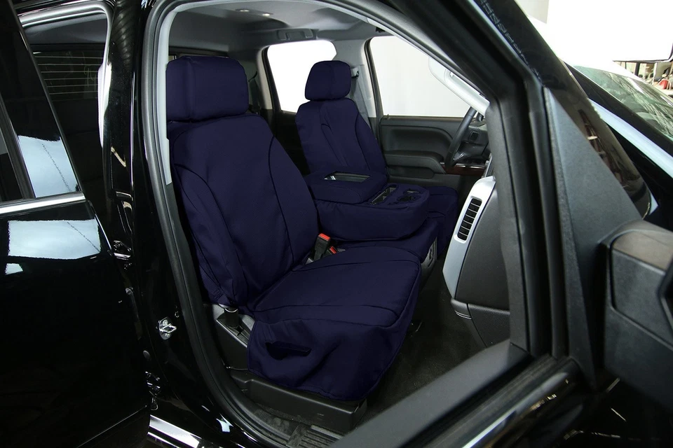 For Audi S3 24 Saddleman Windsor Velour 1st Row Blue Custom Seat Covers Foto 2 de 4