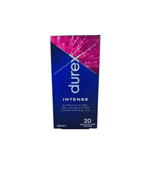 Gleitgel Durex Intense Orgasmic Gel, Kondom geeignet, wasserbasiert, 1x10ml