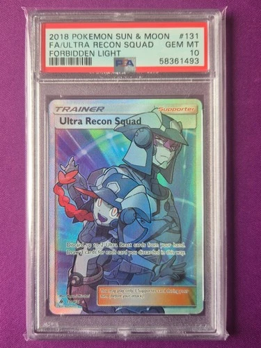 PSA 10 - SM Forbidden Light - Ultra Recon Squad - 131/131 - Ultra Rare