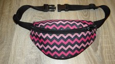 Niñas Mujer Bolso Cintura Arco Iris Correa Ajustable Cinturón Rosa