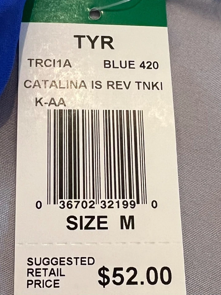 Maiô tankini feminino médio TYR - Imagem 3 de 4