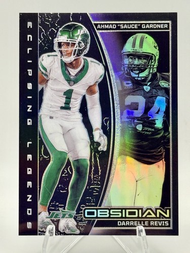 2024 Obsidian - Ahmad "Sauce" Grander & Darrelle Revis Eclipsing Legends Silver