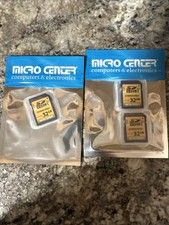 NEW INLAND 32GB SDHC Memory Cards Class 10 - Micro Center 2-Pack  Plus 1 In Pk