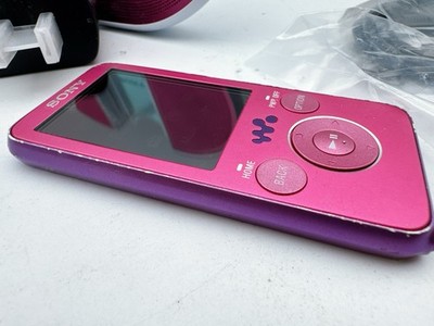 Sony Walkman NW-S636F 4GB Pink MP3 Player FM S Series w/Speaker