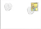 Switzerland 2003 Bern - cartoon of a character with a flower FDC - D1251