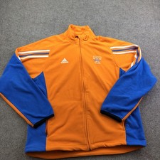 Tennessee Volunteers Jacket Men Medium Orange Lady Vols Basketball Adidas Y2K