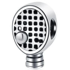 Tennis Ball Racket Charm Beads in 925 Sterling Silver, Fits  Sport Bracel