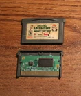 Dexter's Laboratory: Deesaster Strikes (Nintendo Game Boy Advance 2001) GBA cart