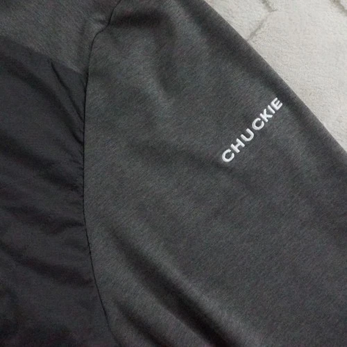 KJUS Retention Jacket Mens Medium Gray Full Zip Golf Stretch image 3