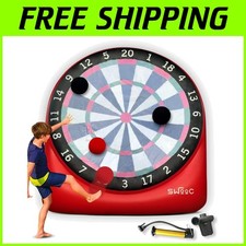 Giant Inflatable Kick Darts Game Set - Outdoor Fun