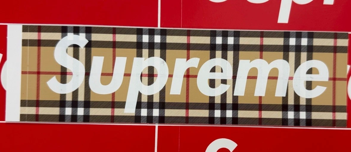 Supreme Box Logo Sticker for sale | eBay