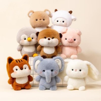 Cute Cartoon Table Companion Plush Toy Internet Celebrity Companion Learning Par