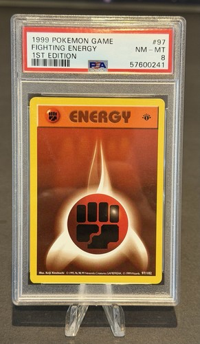 Fighting Energy (1st Edition) graded PSA 8 for sale on eBay