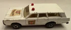 Vintage 1971 Matchbox Lesney No 55 Superfast Mercury Police Car Wagon White