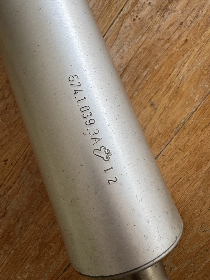 Ducati 748/916 Genuine Exhaust pair Silencers Back Box OEM From a 1999 Bike  - Image 3 of 4