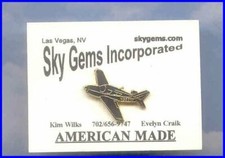 Super Viking Pin Aircraft Aviatrix 99's Aviator Made in the USA