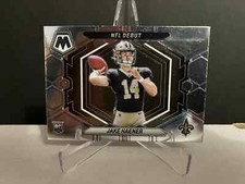 2023 NFL Panini Mosaic Football Jake Haener #ND-7 NFL Debut Rookie Card